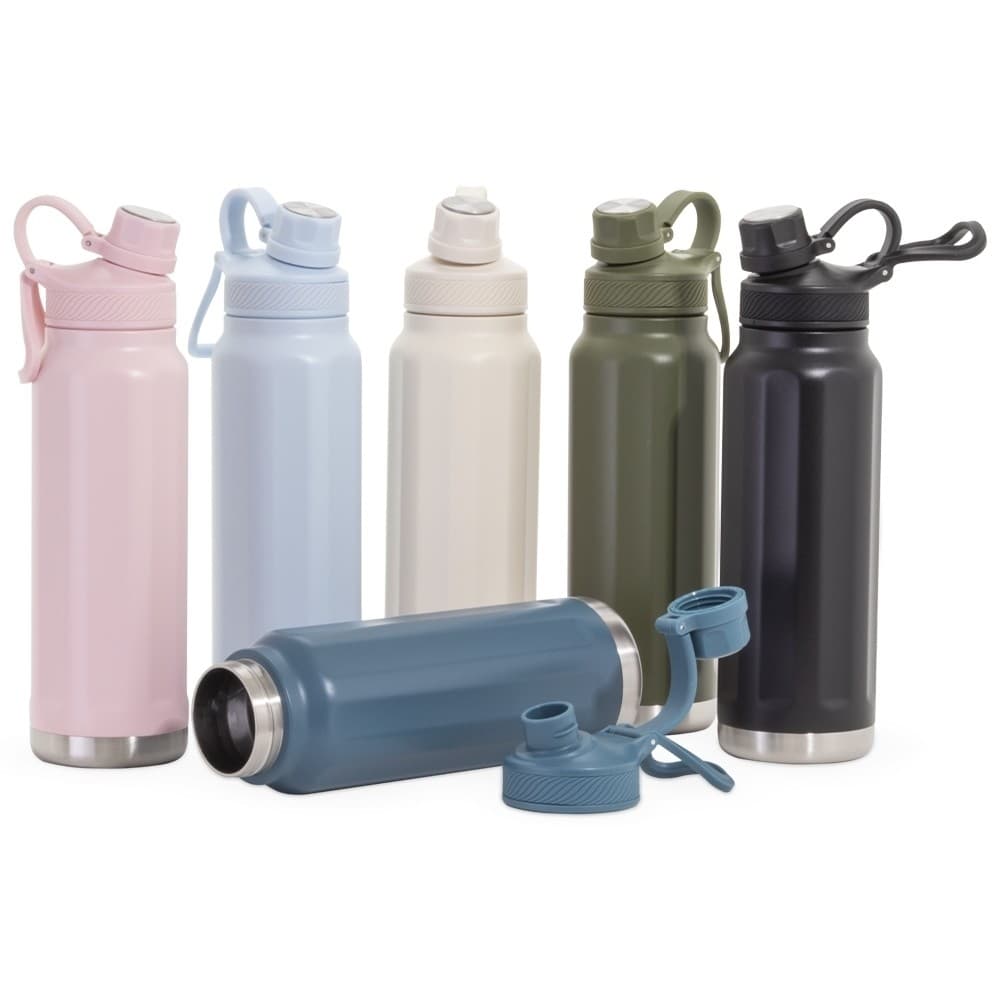 Garrafas térmicas inox em diversas cores para brindes corporativos