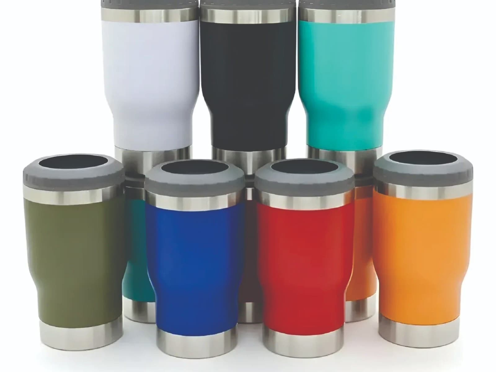 Linha de copos térmicos personalizáveis em diversas cores da Casa das Lembrancinhas