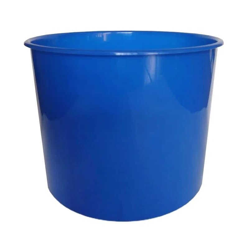 Balde de pipoca de 1,5 litros na cor azul royal da Casa das Lembrancinhas em Goiânia
